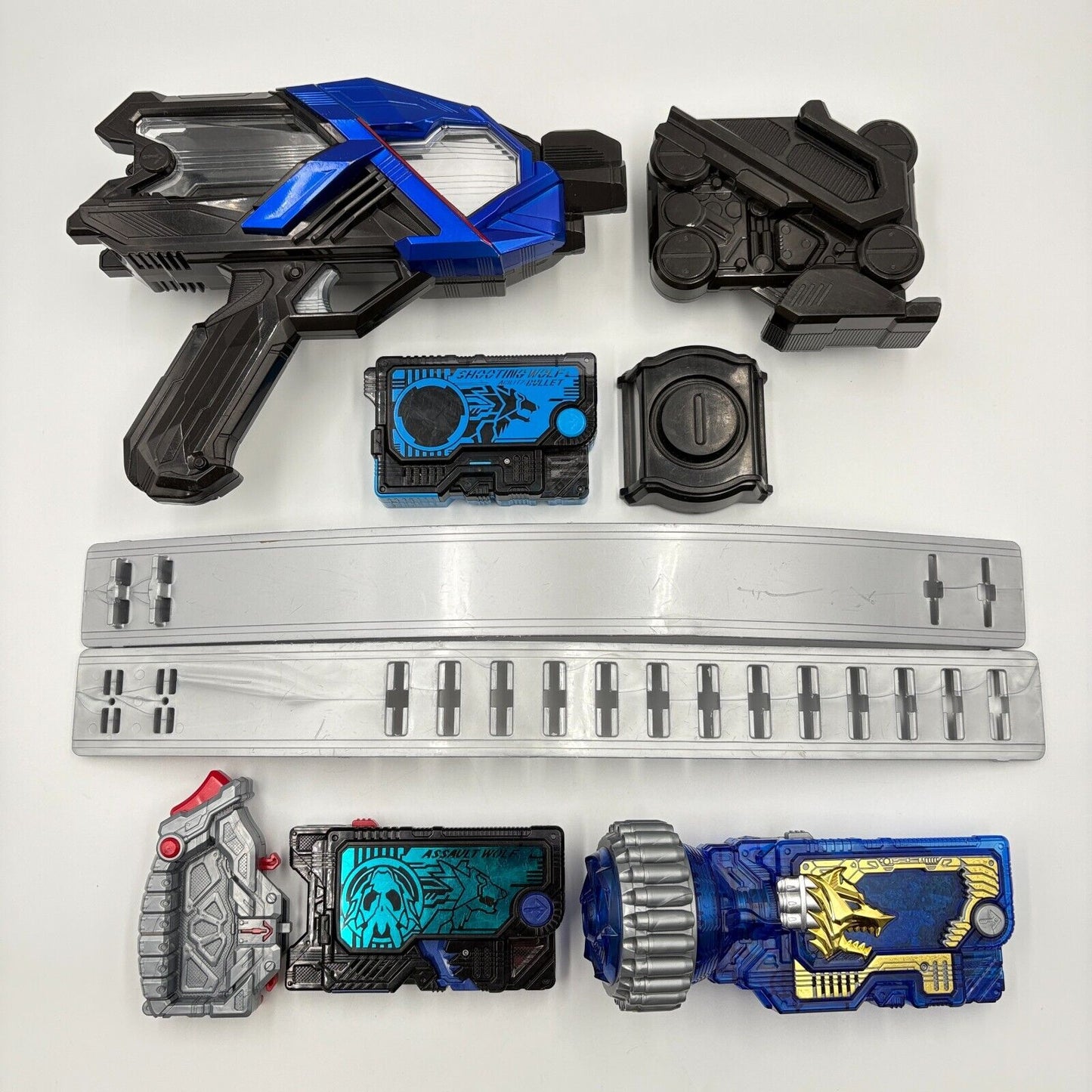 Zero One DX Ames Shot Riser & Shooting Wolf & Rampage Gatling Progrise Key Set